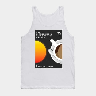 Hitchhikers Guide to the Galaxy Minimalist Poster Tank Top